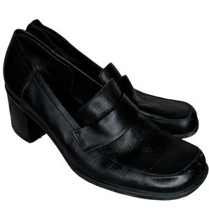 Vintage Westies Black Chunky Shoes